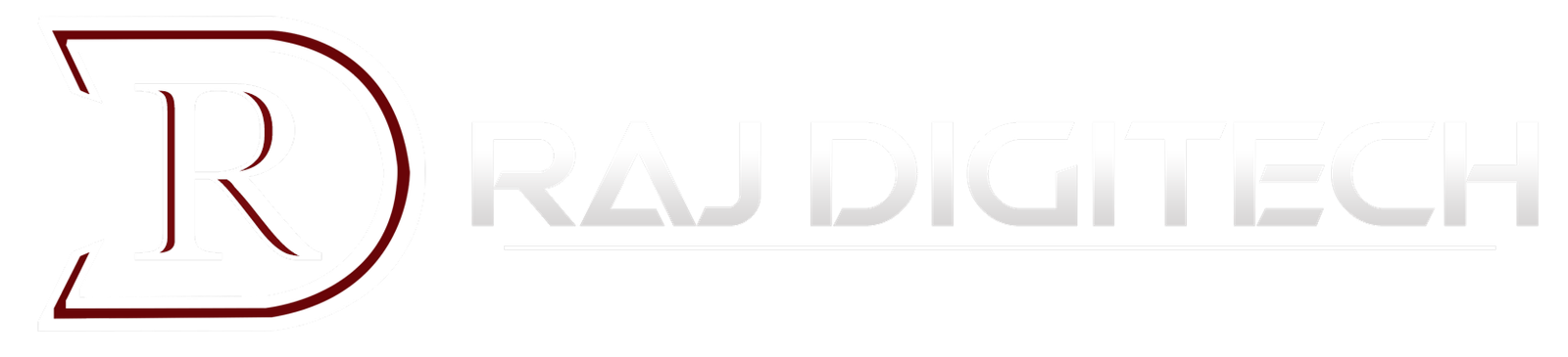 Raj digitech white logo icon 1